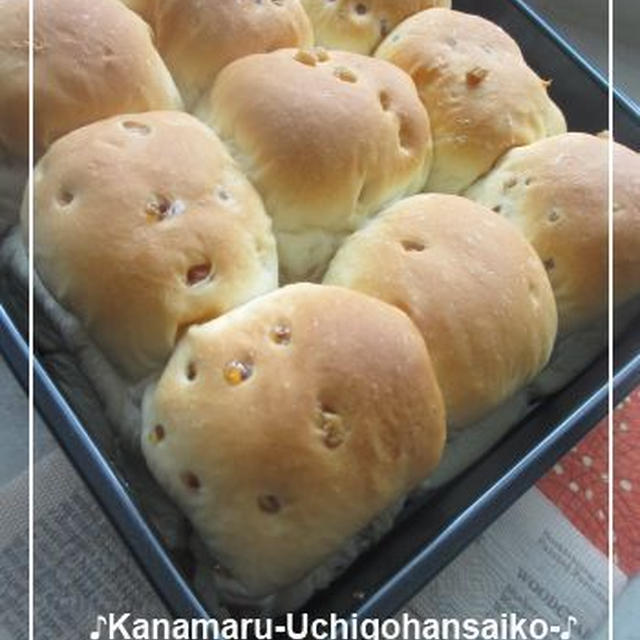 メープル香るちぎりパン♪