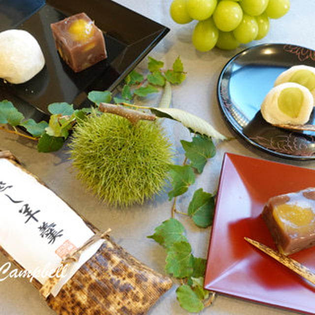 日本料理教室彩楽 〜夏の和菓子レッスン