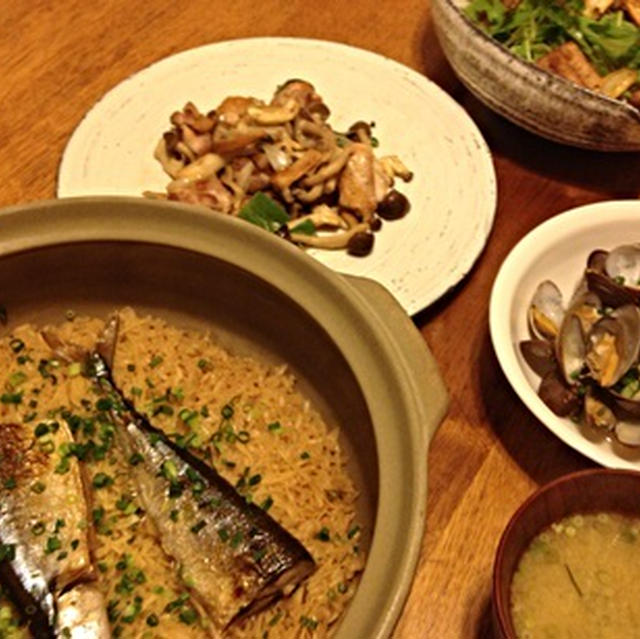 秋刀魚づくし