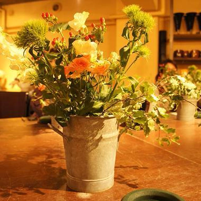 お花のレッスン　～リース～