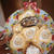 50円でクリスマスツリーケーキ風