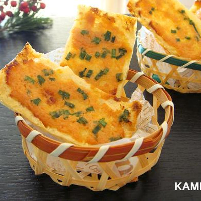 おあげの明太サクサク♪簡単おつまみ！