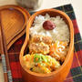 節約食材大集合！ごはんがススムおかず3品のお弁当