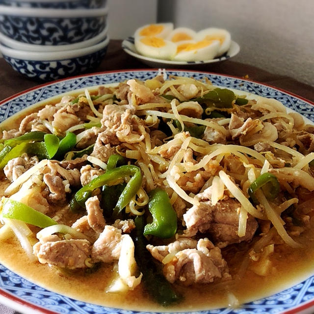 母の味！懐かしの甘辛味噌炒め。