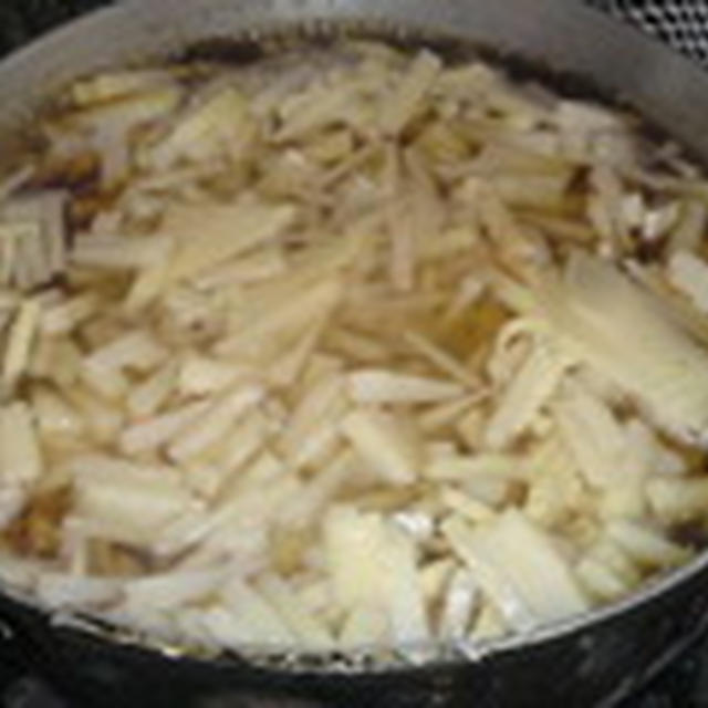 竹の子ご飯の炊き方