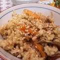舞茸と切り干し大根の炊き込み玄米ご飯