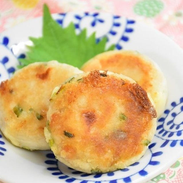 【レシピ】里芋とツナの焼きチーズコロッケ風