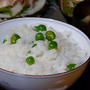 万能調味料、塩麹「グリンピースご飯」