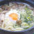 青ネギたっぷり！柚子こしょうで爽やかに辛いっ！肉うどん鍋。