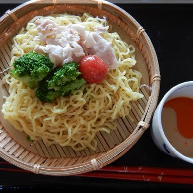 豚しゃぶざるラーメン