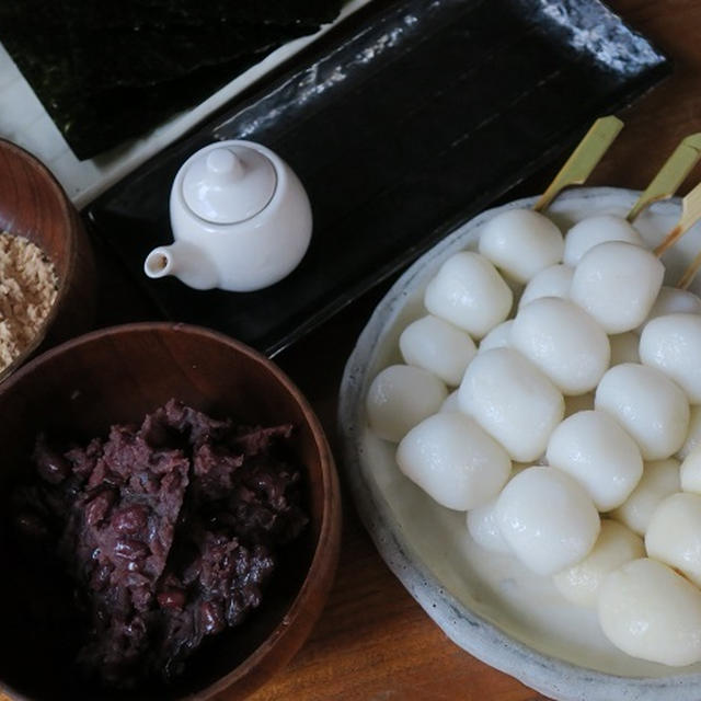 お月見団子は黄な粉？あんこ？海苔醤油？