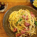 アグーと水菜のパスタ