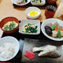 お昼ごはん＆一汁三菜の晩ごはん