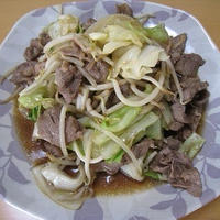 昼食　ジンギスカン