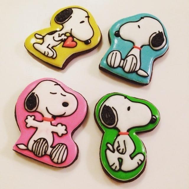 Snoopy アイシングクッキー By ワカナさん レシピブログ 料理ブログのレシピ満載