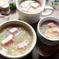 ＜あったまる～ベーコンと白菜ときのこのとろ～りスープ＞ by はらぺこ準Junさん