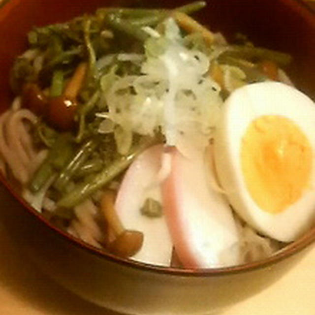 山菜そば