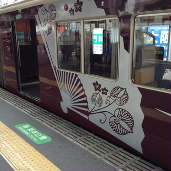 京都っぽい電車