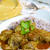 『鍋用鶏もも肉のぶつ切りで　インド風チキンカレー』