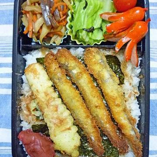 ししゃもで、のり弁スペシャル