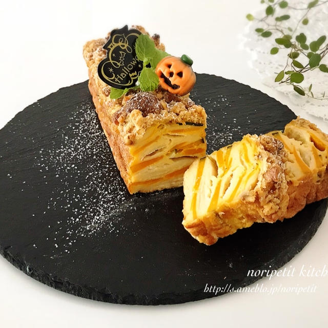 これは買い！！と ハロウィンに♪<らくウマ>かぼちゃ&りんごのガトーインビジブル