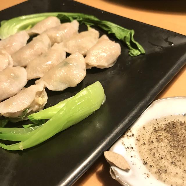 糖質5g以下 餃子の皮は使いません。ツルっと食べれる一口水晶餃子