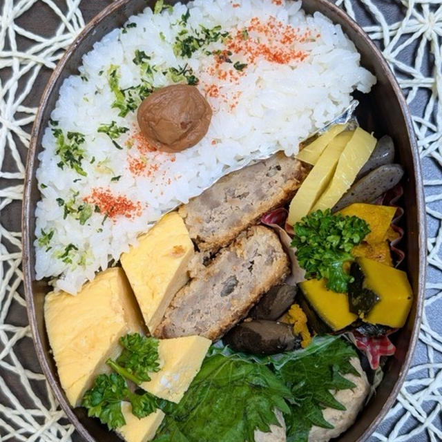 自分で詰めたお弁当に”ふぅ～ん”と思った～夫のお弁当276