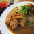 ３４皿目　きな粉と鶏肉の和風カレー
