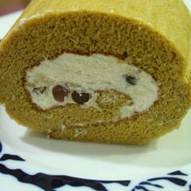 抹茶ロールケーキ
