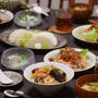【献立】中華丼と、カリカリ豚肉のサラダと、蟹の身のせ枝豆豆腐など。～令和における天然記念物～