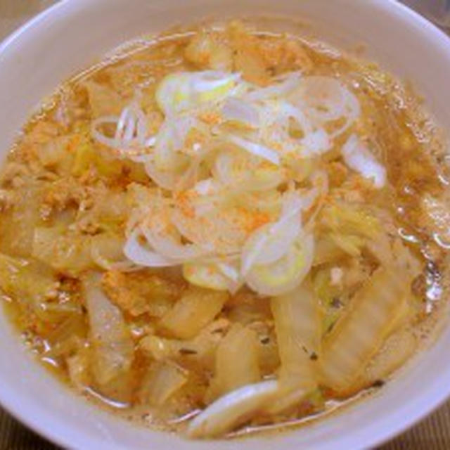 とろとろ白菜のあん肝ラーメン