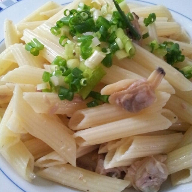 お昼にいかが？塩パスタ