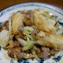 餅入り白菜と牛肉のオイスター炒め　白菜の甘酢　