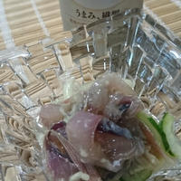 和膳と鯵の酢味噌和え