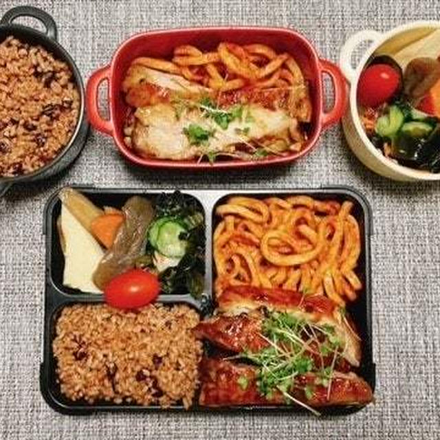 鶏の照り焼き弁当・健康診断で