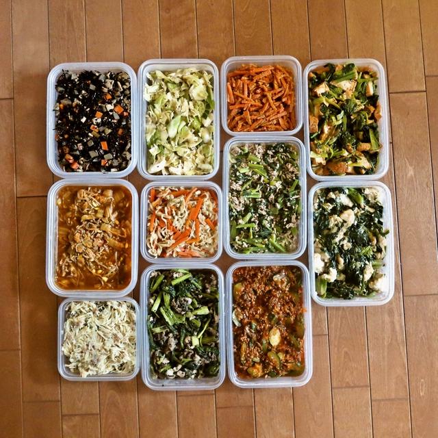 2019年2月25日の作り置き（11品）