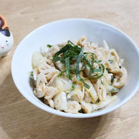 お酒飲まなくても食べたい「鶏皮ぽん酢」