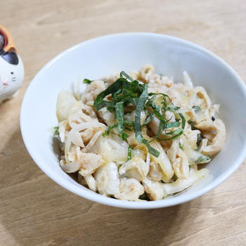 お酒飲まなくても食べたい「鶏皮ぽん酢」