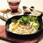 《レシピ》レンチン麺でアジアンぶっかけ稲庭うどん