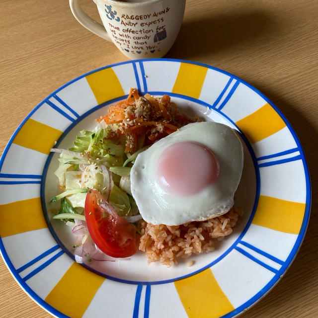 仕事お休みday☆ワンプレートMy朝ごはん♡
