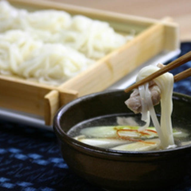鶏ダシ塩つけうどん