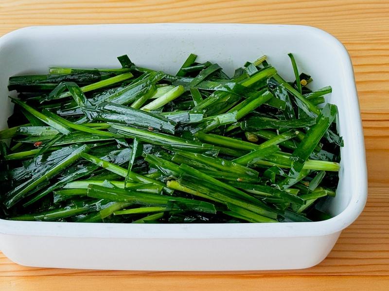 【野菜ひとつ】ニラの甘辛醤油漬け
