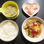 【幼児食】2years☆チキンのトマト煮込み☆取り分けレシピ