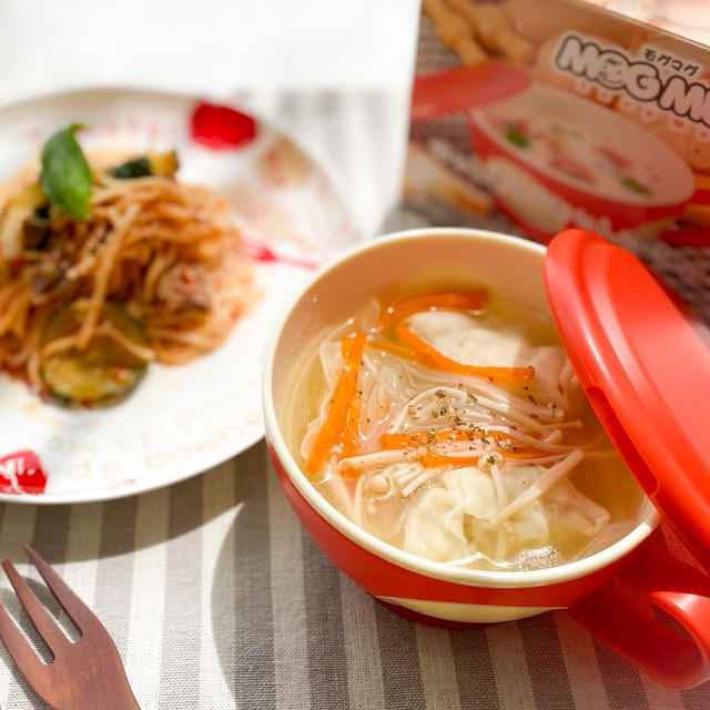 ＊モグマグで餃子スープ＆パスタランチ＊