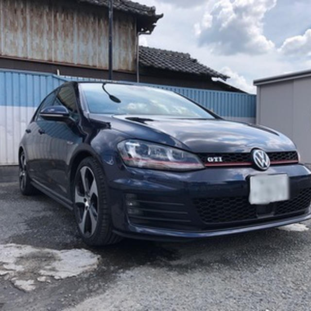 ゴルフの洗車して来ました