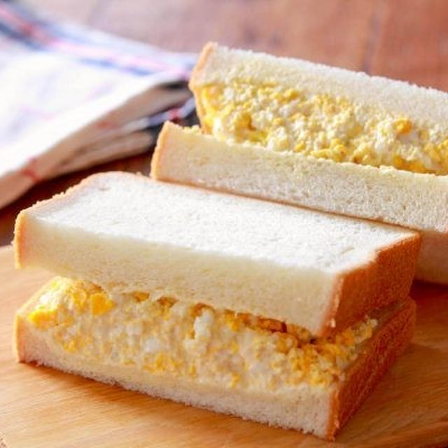 レンジで簡単！  「みそタルタル」でつくる卵サンドのレシピ（作り置きOK！）