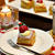 Strawberry Whipped Custard Filled Mini Puff Pastries