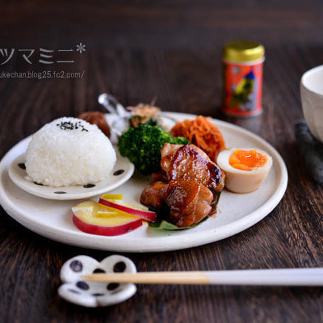 「鶏の照焼きワンプレート」