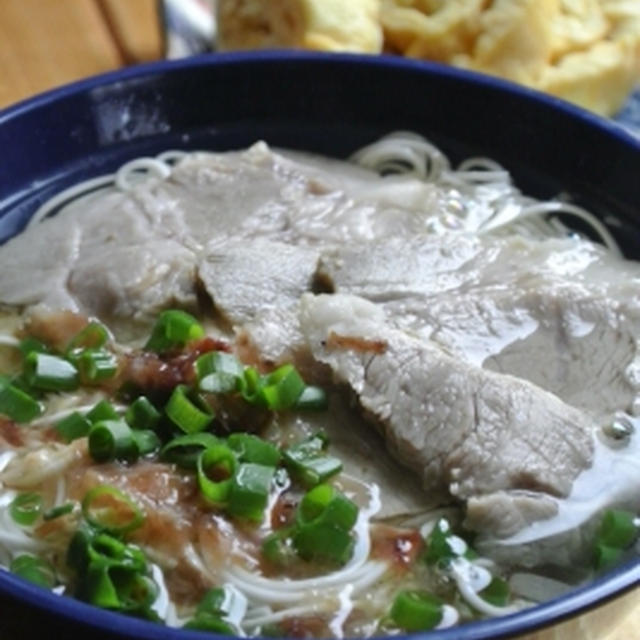 お豆腐温麺。