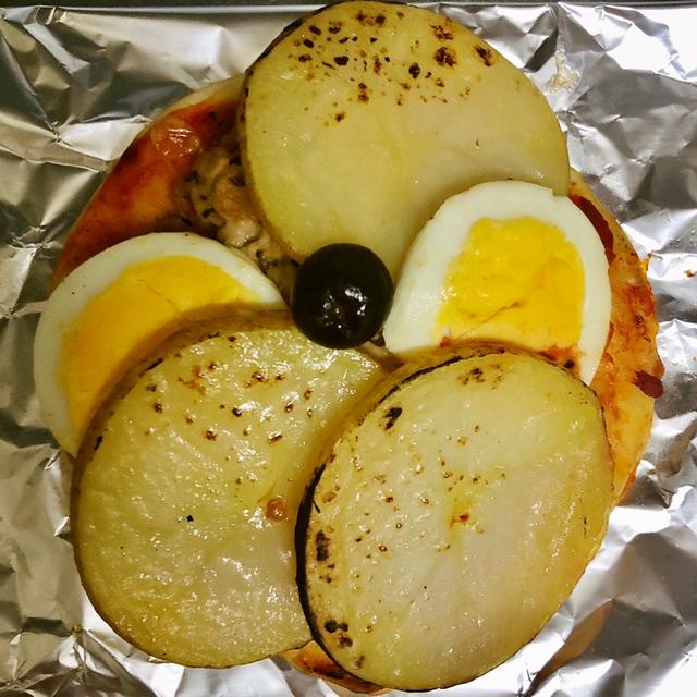イノウエ ニソワーズ風オープンサンドとふわふわたまごのタルティーヌ